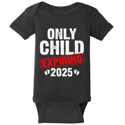 Only Child Expiring 2025 Big Brother Promoted To Big Bro Baby Bodysuit