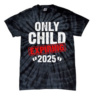 Only Child Expiring 2025 Big Brother Promoted To Big Bro Tie-Dye T-Shirt