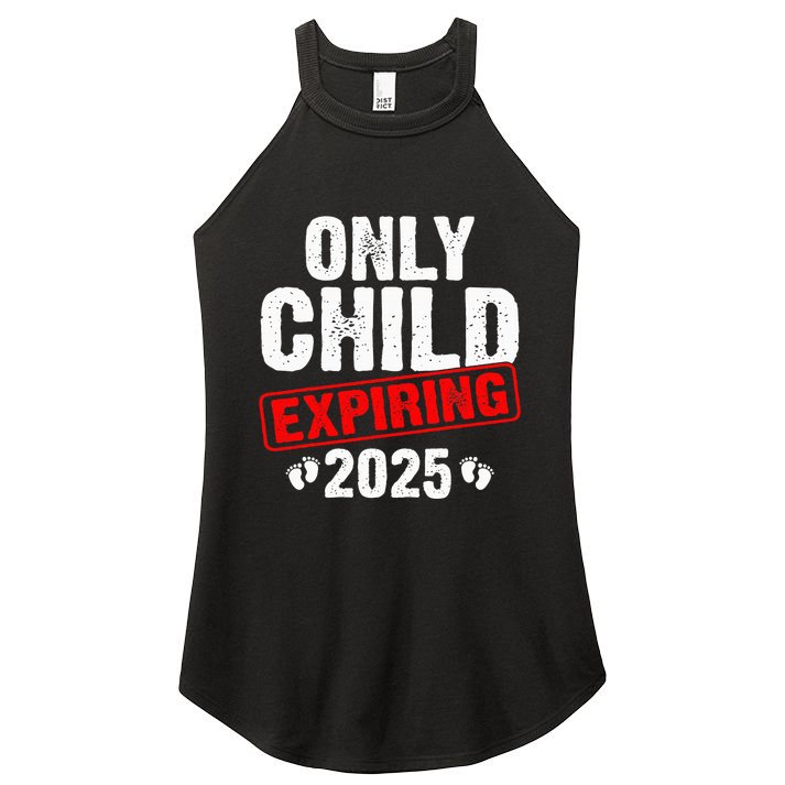 Only Child Expiring 2025 Big Brother Promoted To Big Bro Women's Perfect Tri Rocker Tank