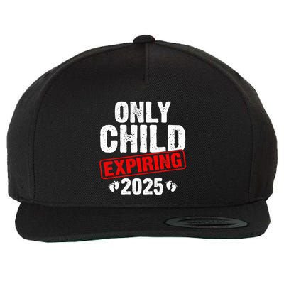 Only Child Expiring 2025 Big Brother Promoted To Big Bro Wool Snapback Cap