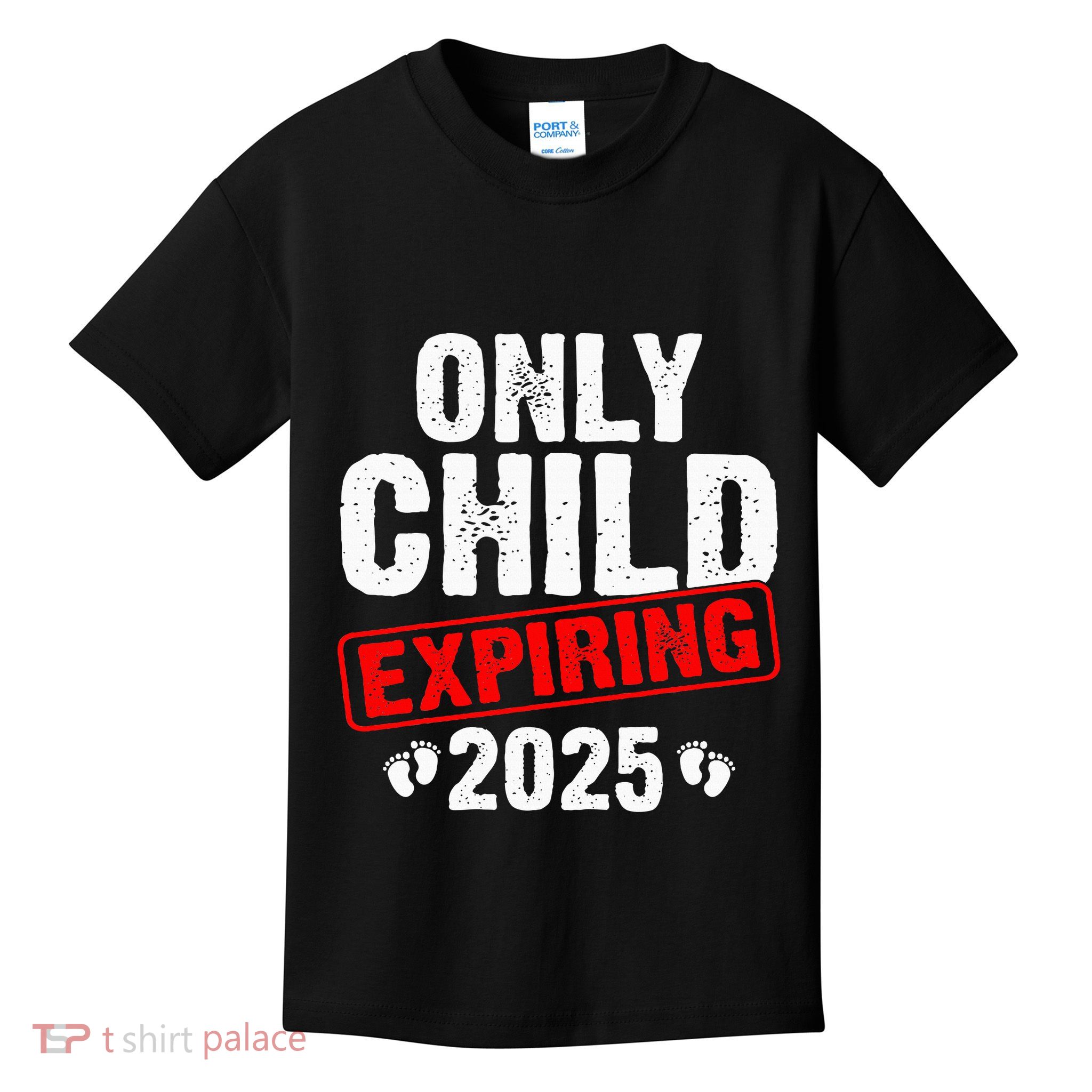 Only Child Expiring 2025 Big Brother Promoted To Big Bro Kids T-Shirt