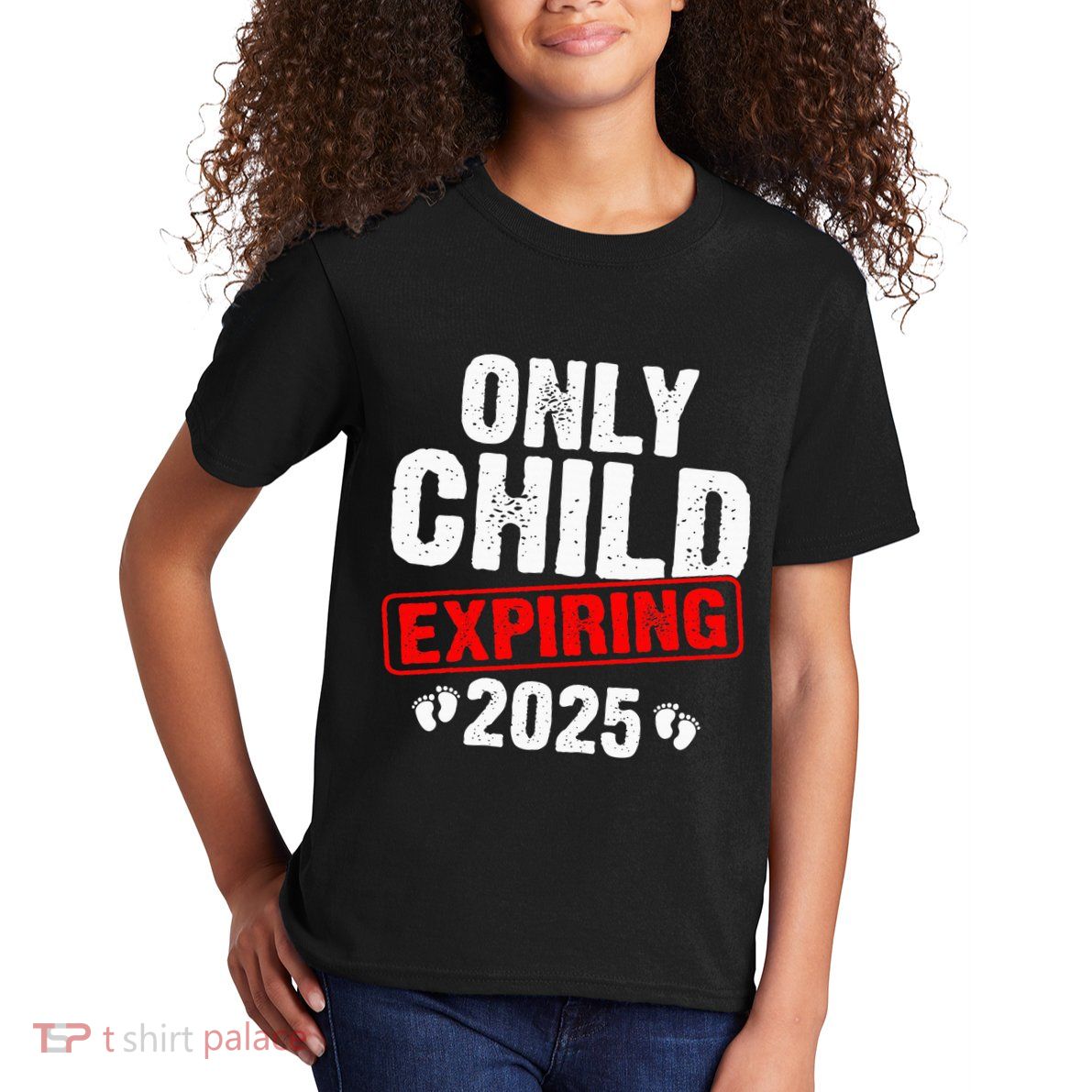 Only Child Expiring 2025 Big Brother Promoted To Big Bro Kids T-Shirt