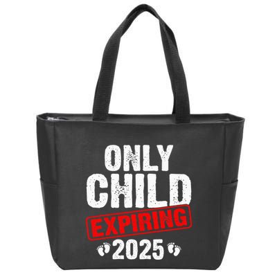 Only Child Expiring 2025 Big Brother Promoted To Big Bro Zip Tote Bag