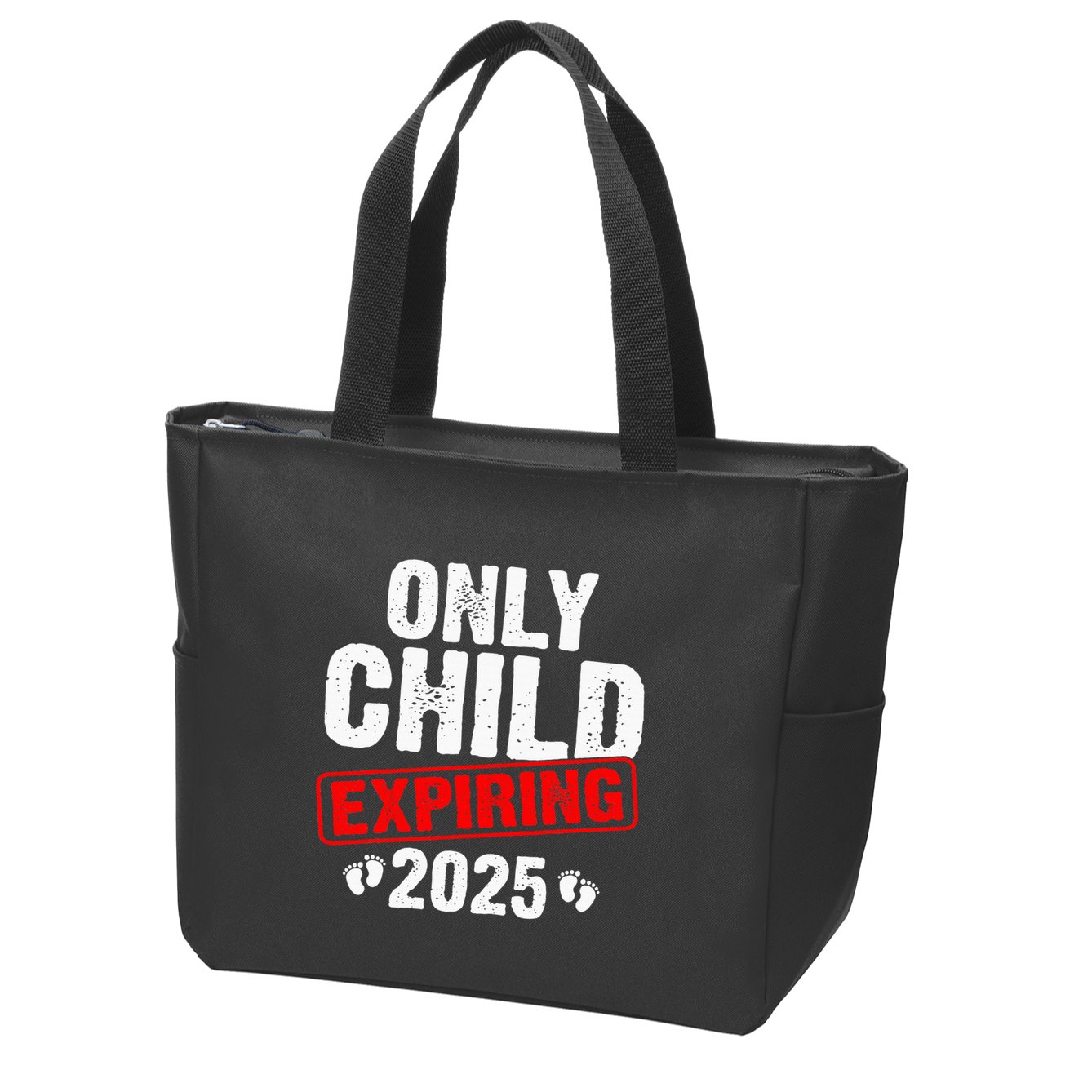 Only Child Expiring 2025 Big Brother Promoted To Big Bro Zip Tote Bag