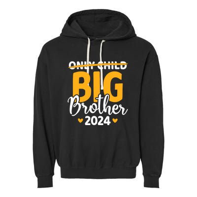 Only Child Expires Big Brother 2024 Pregnancy Announcement Garment-Dyed Fleece Hoodie