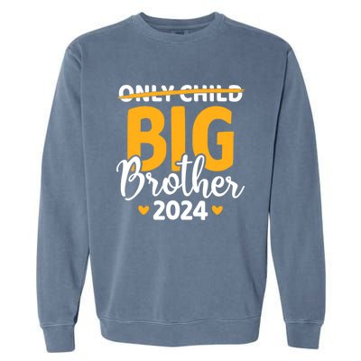 Only Child Expires Big Brother 2024 Pregnancy Announcement Garment-Dyed Sweatshirt