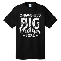 Only Child Expiring 24 For New Big Brother Or Sister Tall T-Shirt