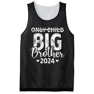 Only Child Expiring 24 For New Big Brother Or Sister Mesh Reversible Basketball Jersey Tank