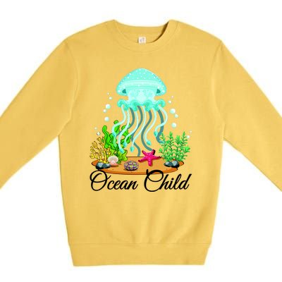 Ocean Child Premium Crewneck Sweatshirt