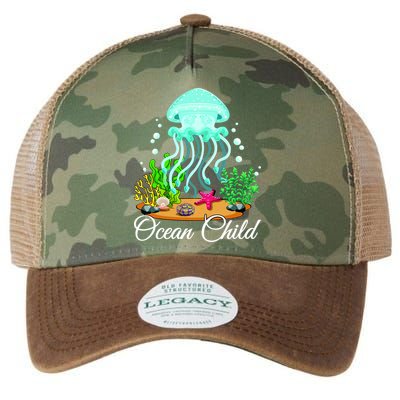 Ocean Child Legacy Tie Dye Trucker Hat