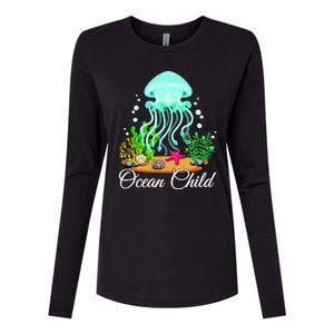 Ocean Child Womens Cotton Relaxed Long Sleeve T-Shirt