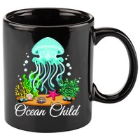 Ocean Child 11oz C Handle Ceramic Mug