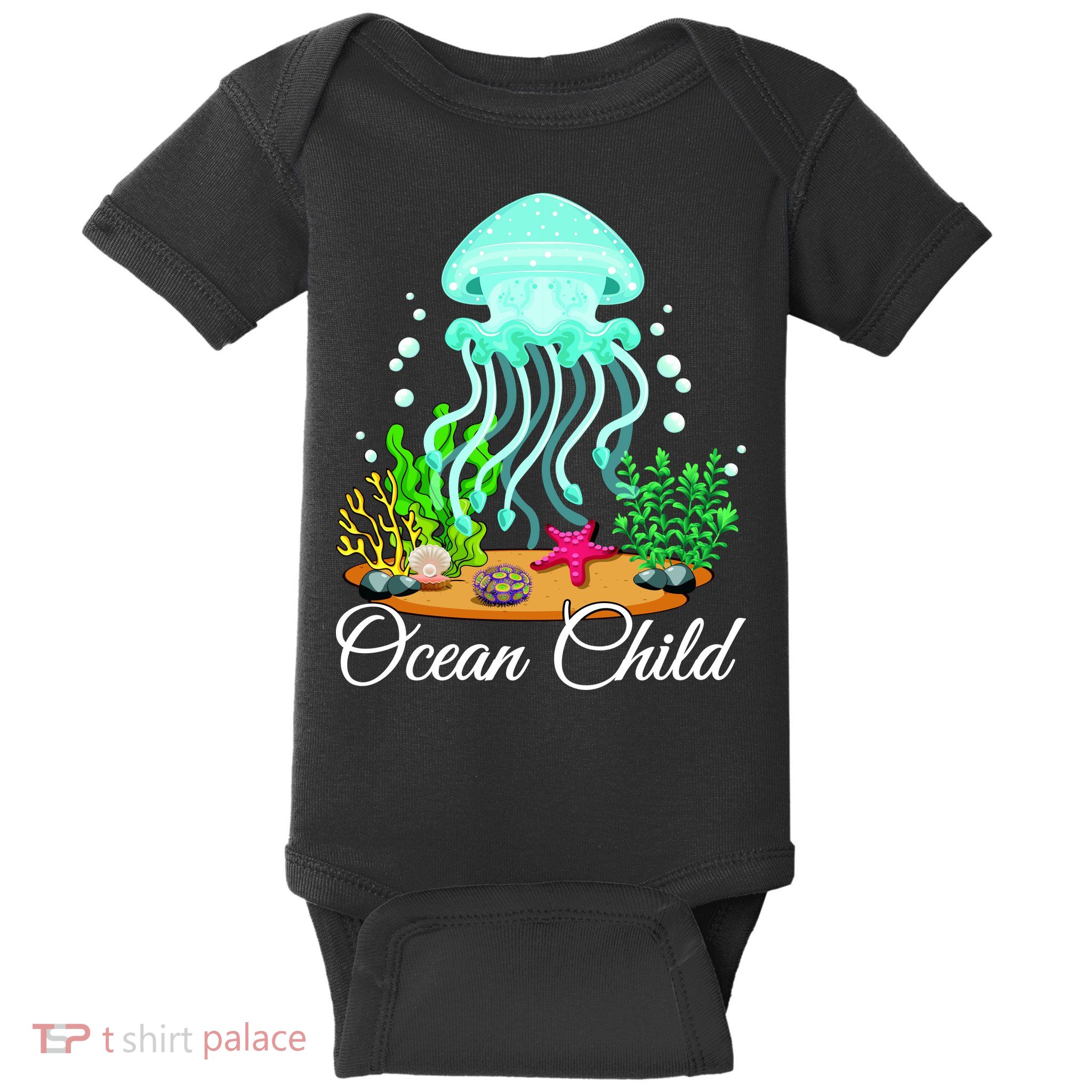 Ocean Child Baby Bodysuit