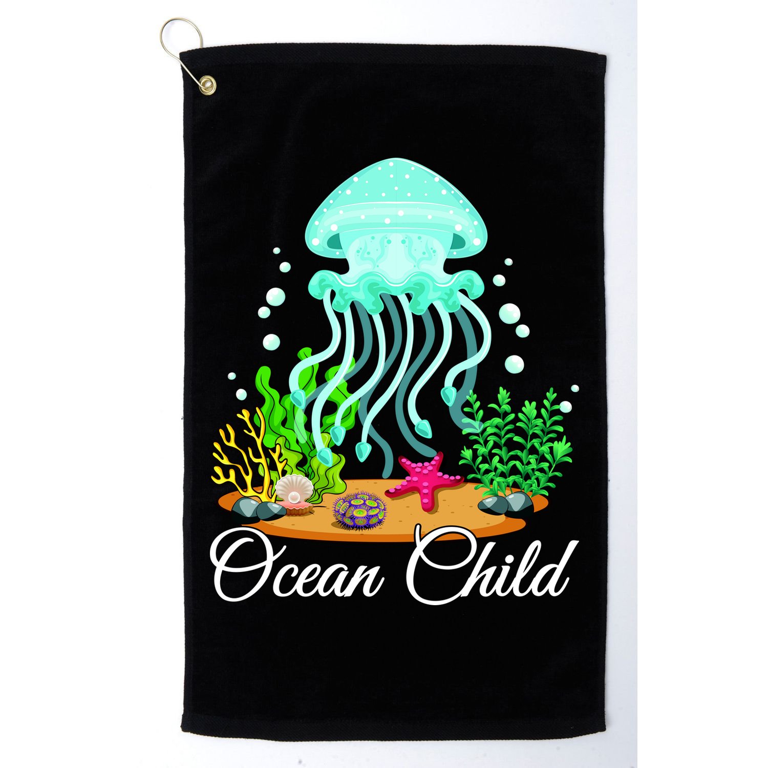 Ocean Child Golf Towel