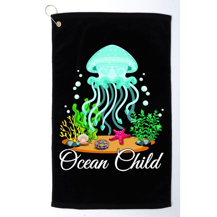Ocean Child Golf Towel