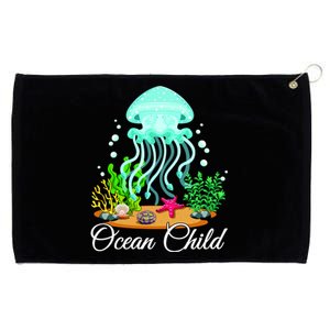 Ocean Child Grommeted Golf Towel