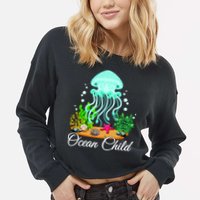 Ocean Child Cropped Pullover Crew