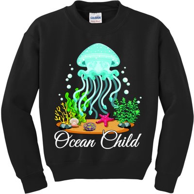 Ocean Child Kids Sweatshirt