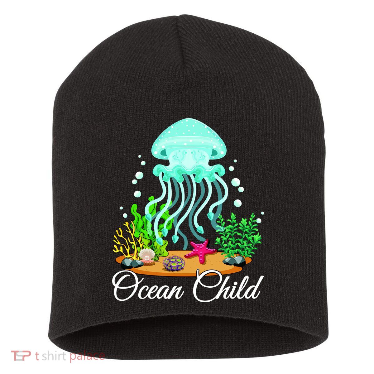Ocean Child Short Acrylic Beanie