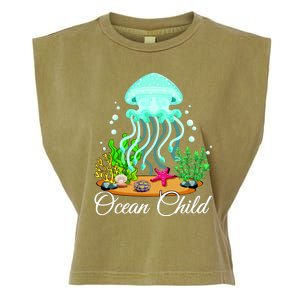 Ocean Child Garment-Dyed Women's Muscle Tee