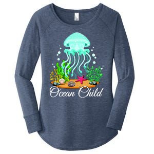 Ocean Child Women's Perfect Tri Tunic Long Sleeve Shirt