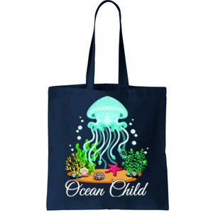 Ocean Child Tote Bag