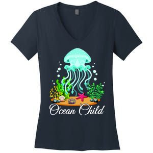 Ocean Child Women's V-Neck T-Shirt