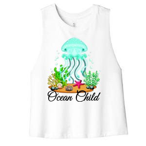 Ocean Child Women's Racerback Cropped Tank