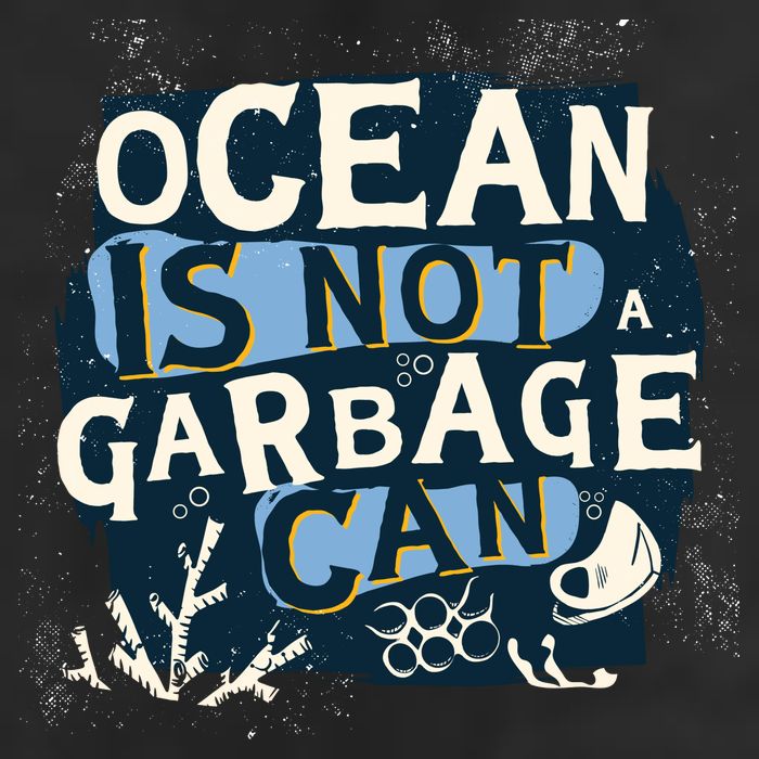 Ocean Is Not A Garbage Can Beanie