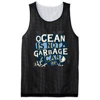 Ocean Is Not A Garbage Can Mesh Reversible Basketball Jersey Tank