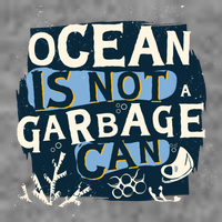 Ocean Is Not A Garbage Can Tall T-Shirt