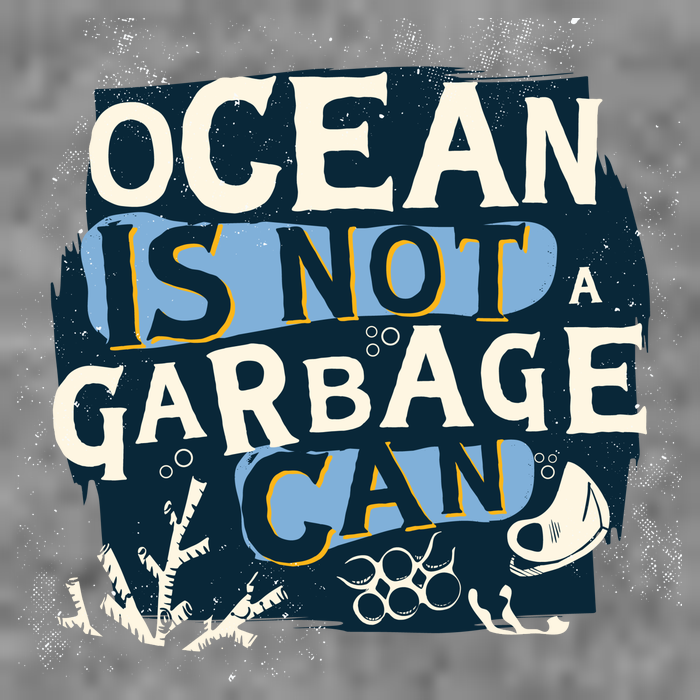 Ocean Is Not A Garbage Can Tall T-Shirt