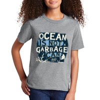 Ocean Is Not A Garbage Can Kids T-Shirt