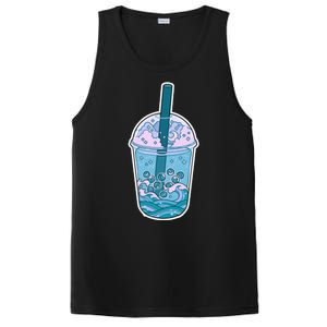 Ocean Waves Boba Tea PosiCharge Competitor Tank