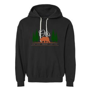 Otis Champion Fat Brown Grizzly Bear Fan Beartober Week 2024 Garment-Dyed Fleece Hoodie