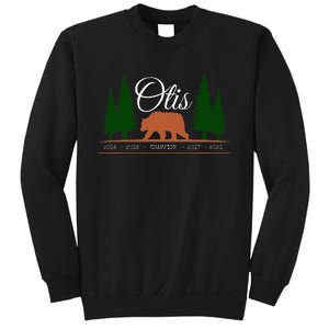 Otis Champion Fat Brown Grizzly Bear Fan Beartober Week 2024 Sweatshirt