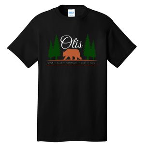 Otis Champion Fat Brown Grizzly Bear Fan Beartober Week 2024 Tall T-Shirt