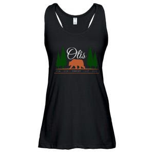 Otis Champion Fat Brown Grizzly Bear Fan Beartober Week 2024 Ladies Essential Flowy Tank