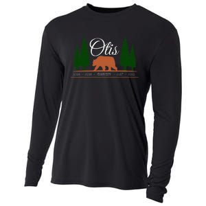 Otis Champion Fat Brown Grizzly Bear Fan Beartober Week 2024 Cooling Performance Long Sleeve Crew