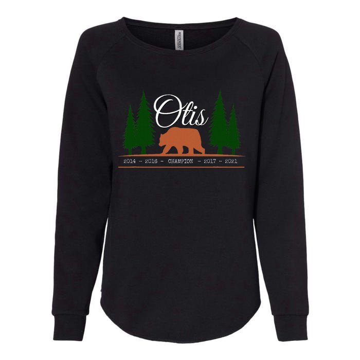 Otis Champion Fat Brown Grizzly Bear Fan Beartober Week 2024 Womens California Wash Sweatshirt