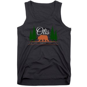 Otis Champion Fat Brown Grizzly Bear Fan Beartober Week 2024 Tank Top