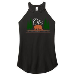 Otis Champion Fat Brown Grizzly Bear Fan Beartober Week 2024 Women's Perfect Tri Rocker Tank