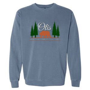 Otis Champion Fat Brown Grizzly Bear Fan Beartober Week 2024 Garment-Dyed Sweatshirt