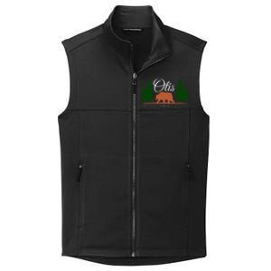 Otis Champion Fat Brown Grizzly Bear Fan Beartober Week 2024 Collective Smooth Fleece Vest