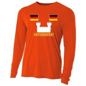 Oktoberfest Castle Flag Cooling Performance Long Sleeve Crew