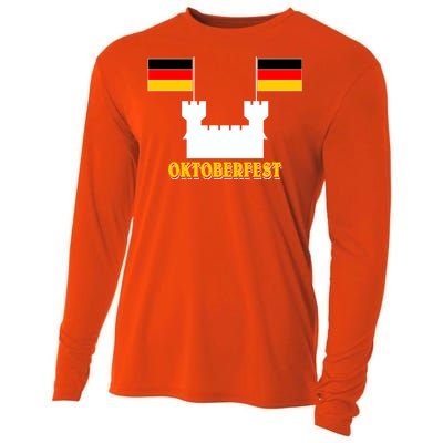 Oktoberfest Castle Flag Cooling Performance Long Sleeve Crew