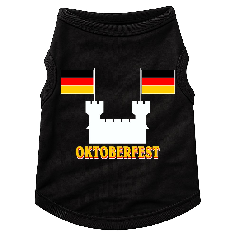 Oktoberfest Castle Flag Doggie Tank