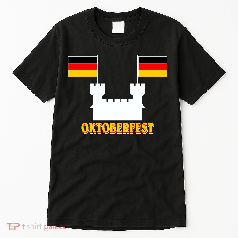 Oktoberfest Castle Flag Tall T-Shirt