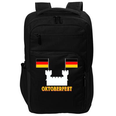 Oktoberfest Castle Flag Impact Tech Backpack