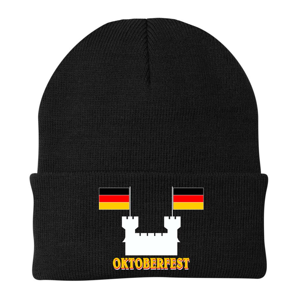 Oktoberfest Castle Flag Beanie
